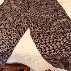 Talbots 14w mid/calf stretchy cotton slacks